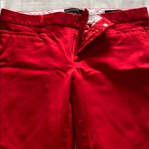 Ankle stretch work pants